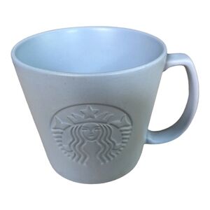 2020 Starbucks Gray Siren Stone Mug 12 ounce (Tall)  EUC
